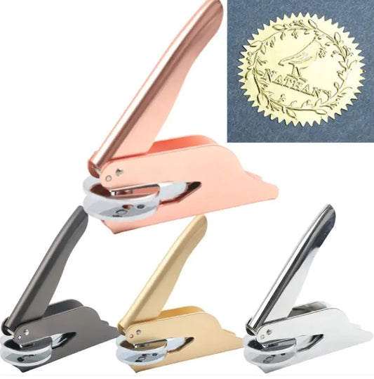 Embossed Pliers Seal Desktop Portable