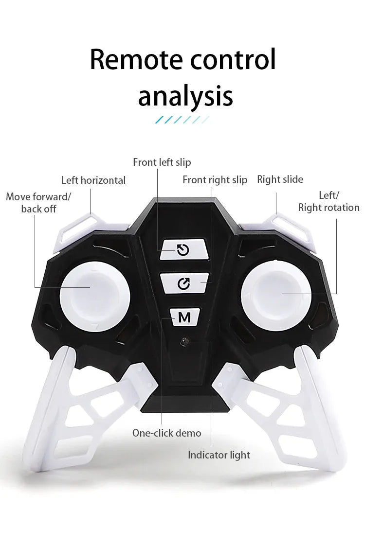 Remote Control Tumbling Stunt Double-sided Car