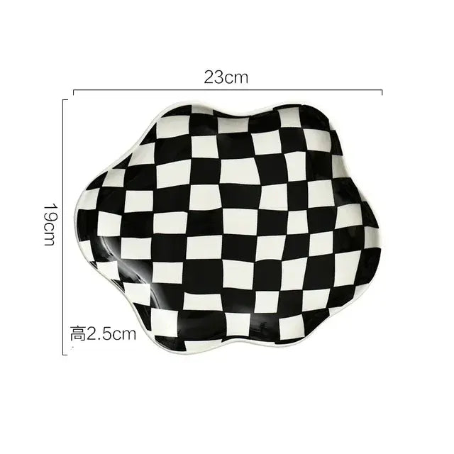 Nordic Checkerboard Jewelry Storage