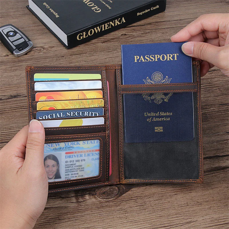 Multifunctional Wallet Passport Holder