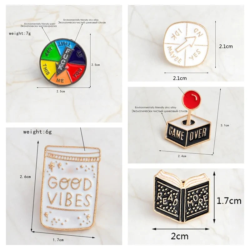 Jewelry Book Pins