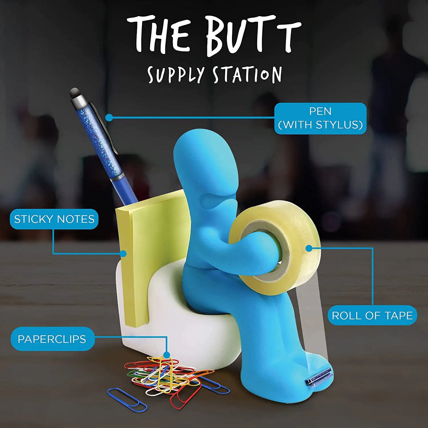 GAG Gift - Tape Dispenser Desktop Supply Station